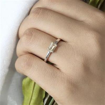 Natural Gemstone Dainty Handmade Sterling Silver Ring Bulk Jewelry