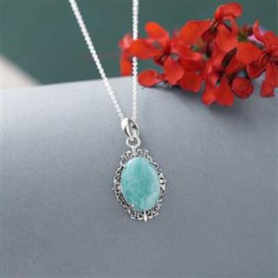 Vintage 925 sterling Silver Filigree Women Pendant Necklace Jewelry Distributor