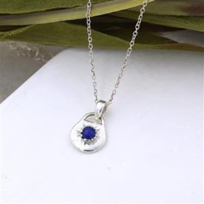 925 Sterling Silver Sun Design Dainty Lock Pendant Jewelry