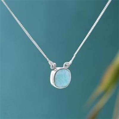 Natural Stone 925 Silver Handmade Necklace Jewellery