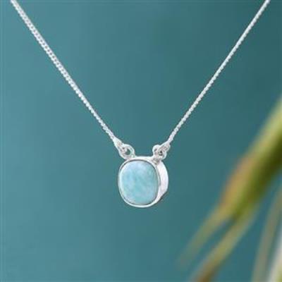 Natural Stone 925 Silver Handmade Necklace Jewellery