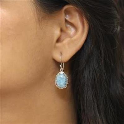 Handcrafted Elegant 925 Sterling Silver Drop Dangle Earrings