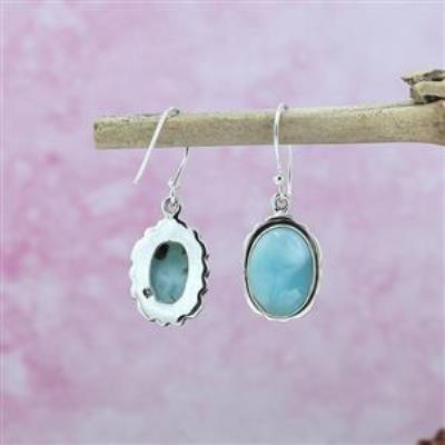 Handcrafted Elegant 925 Sterling Silver Drop Dangle Earrings