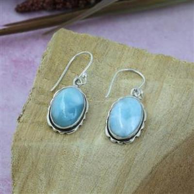 Handcrafted Elegant 925 Sterling Silver Drop Dangle Earrings
