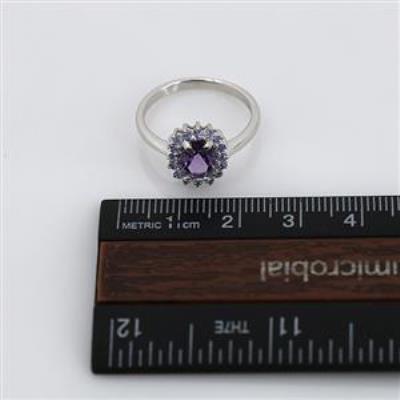 Floral Design 925 Sterling Silver Handmade Ring Jewelry