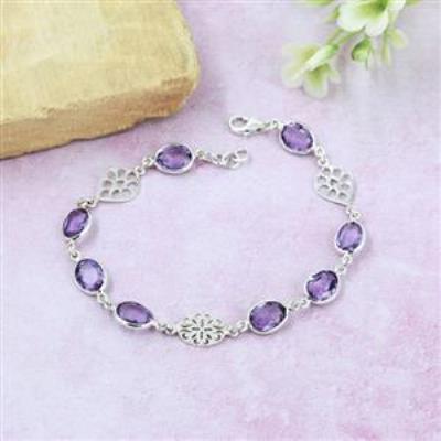 925 Sterling Silver Filigree Bracelet Handmade Fine Jewellery