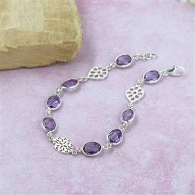 925 Sterling Silver Filigree Bracelet Handmade Fine Jewellery
