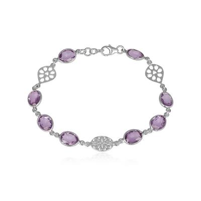 925 Sterling Silver Filigree Bracelet Handmade Fine Jewellery
