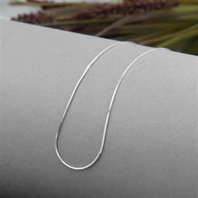 Pure 925 Sterling Silver Long Snake Chain Necklace Fine Jewellery