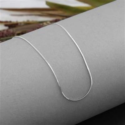 Pure 925 Sterling Silver Long Snake Chain Necklace Fine Jewellery