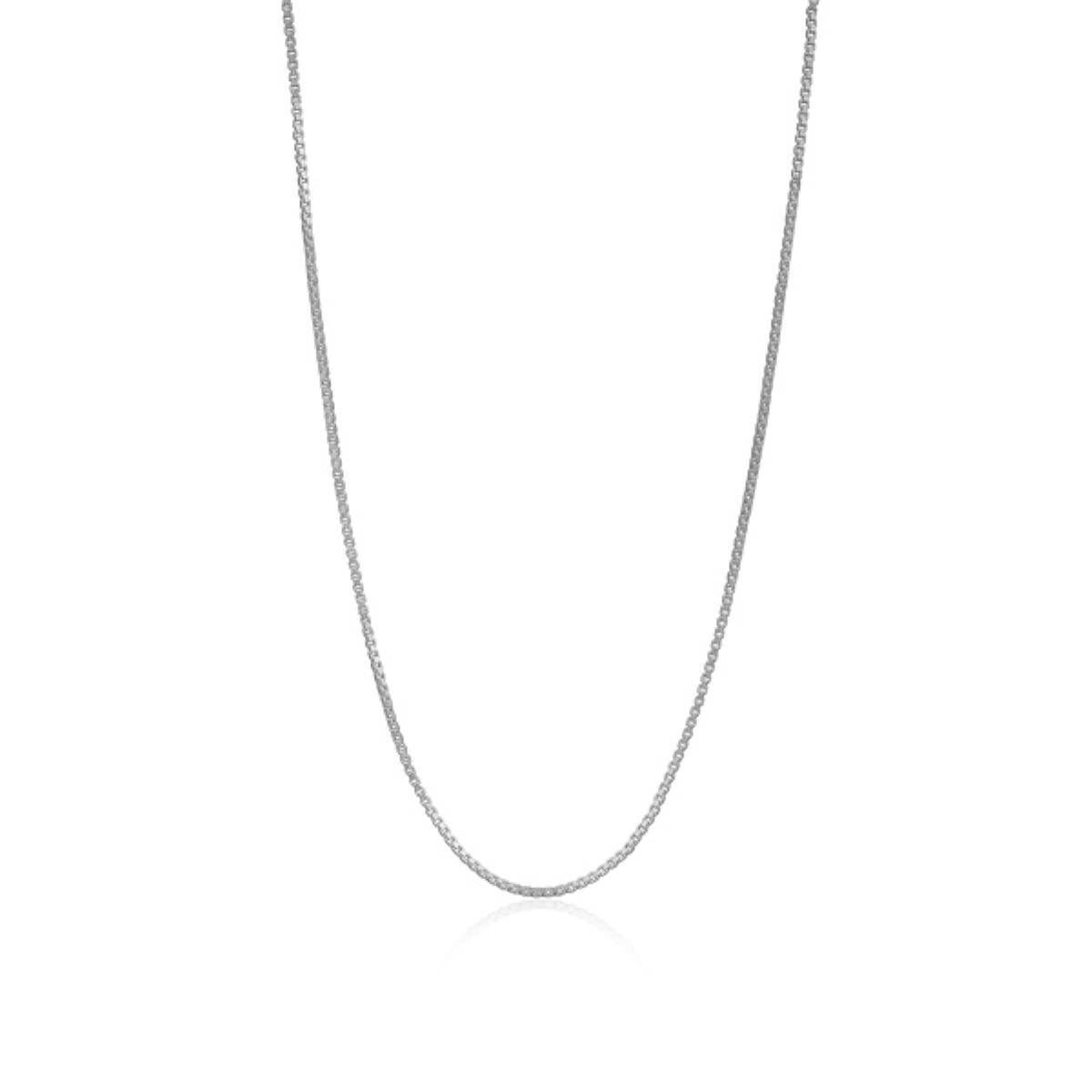 Preciously 925 Sterling Silver Venetian Box Chain For Pendant