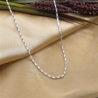 925 Sterling Silver Rectangle Link Box Chain Bulk Jewelry