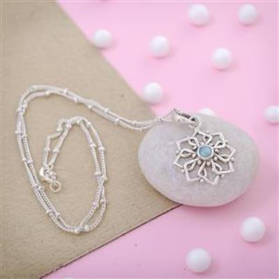 Larimar Sterling Silver Pendant Wholesale Gemstone Jewelry