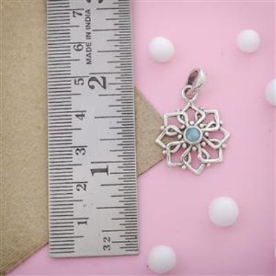 Larimar Sterling Silver Pendant Wholesale Gemstone Jewelry