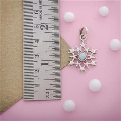 Larimar Gemstone Sterling Silver Pendant Wholesale Jewelry