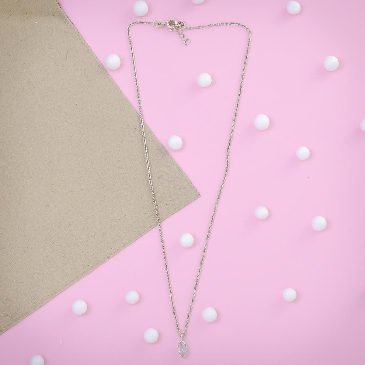 Rainbow Moonstone Fine Silver Dainty Necklace Jewelry